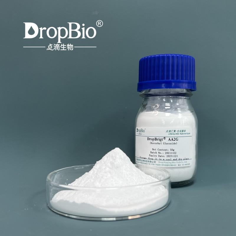 DropBrigt® AA2G Ascorbyl Glucoside Stable VC Derivative using 100% Fermented Source Xclusiv Organics