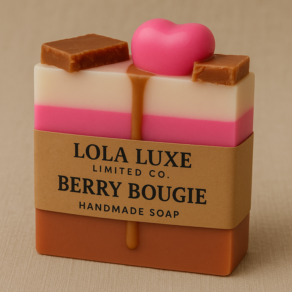 Berry Bougie Handmade Soap🍓✨