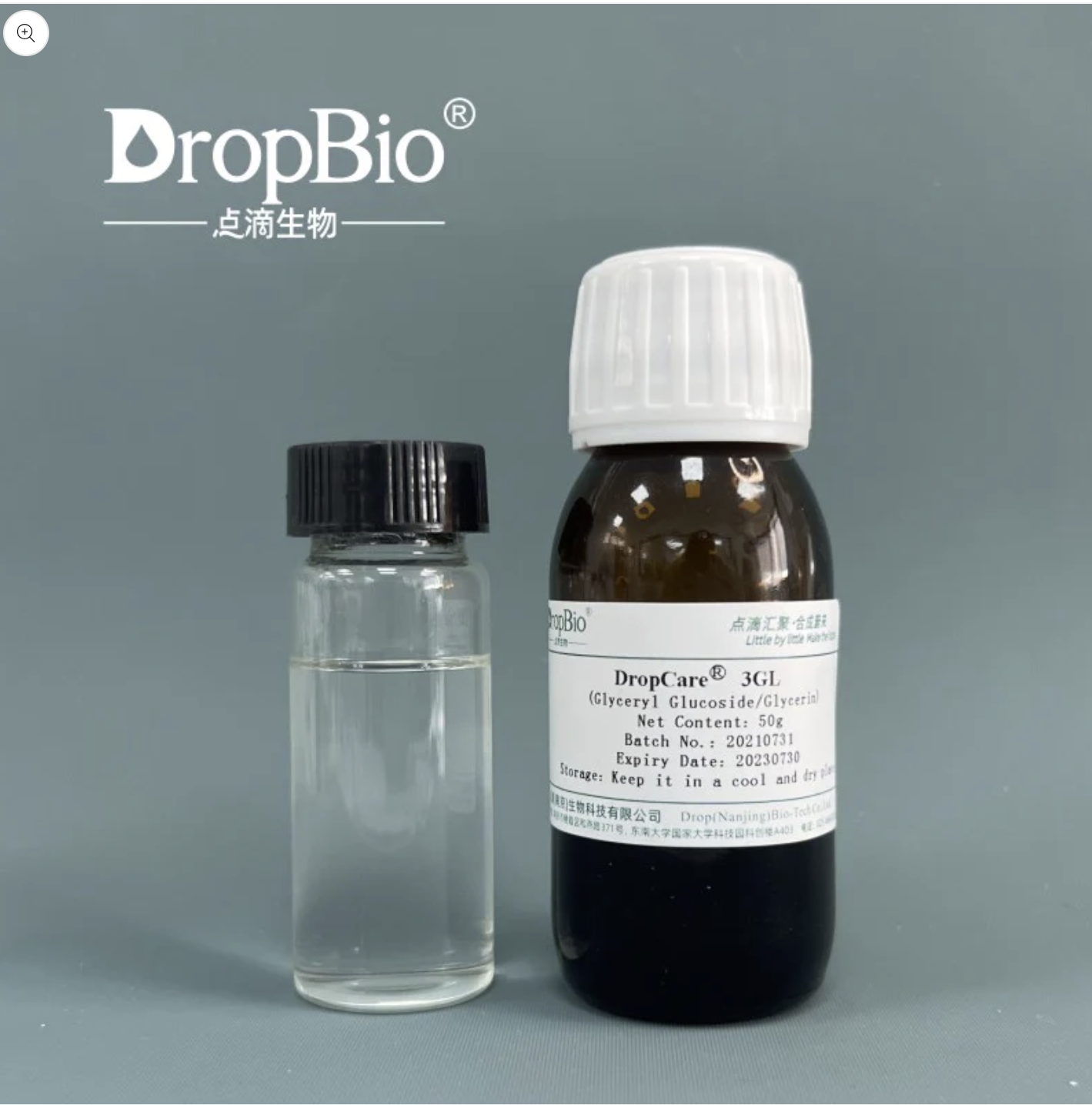 DropCare® 3GL GLYCERYL GLUCOSIDE, GLYCERIN,AQUA Xclusiv Organics