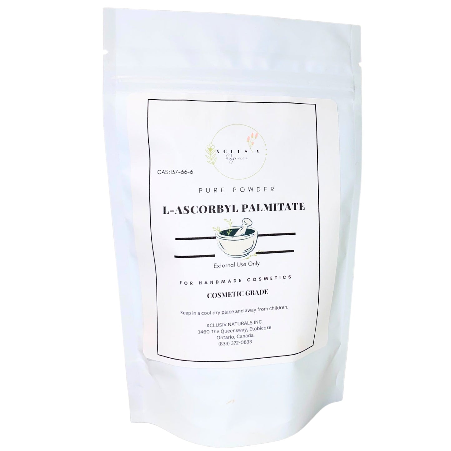 Xclusiv Organics L-Ascorbyl Palmitate – Vitamin C for Youthful, Glowing Skin Xclusiv Organics