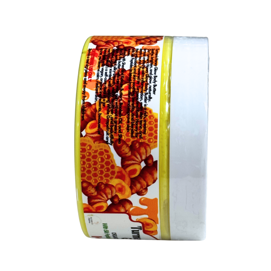 Of Course I Am Turmeric Honey Glow Body Butter (Anhydrous) – Brighten, Nourish & Even Skin Tone – 8 oz