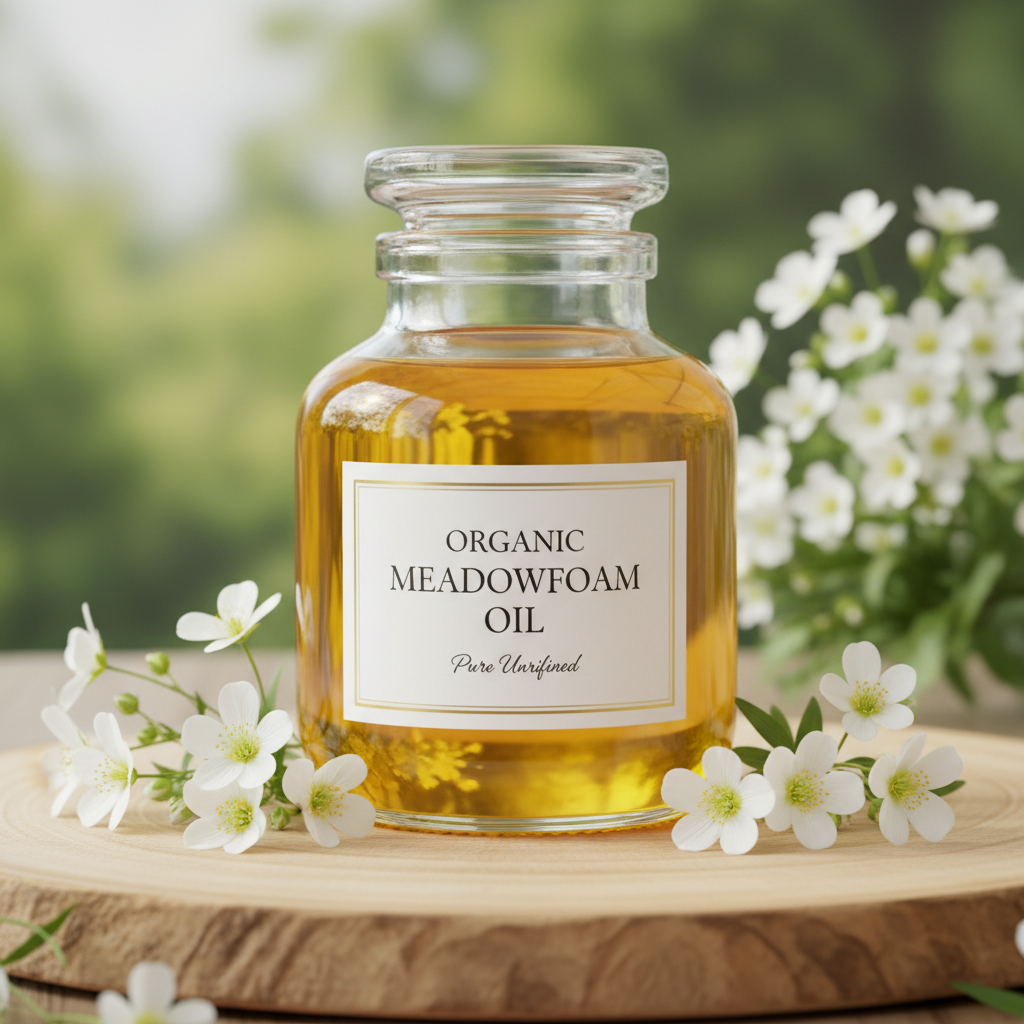 Organic Meadowfoam Oil Pure Unrefined Cosmetic Ingredient Carrier Oil - 25Kg Xclusiv Organics