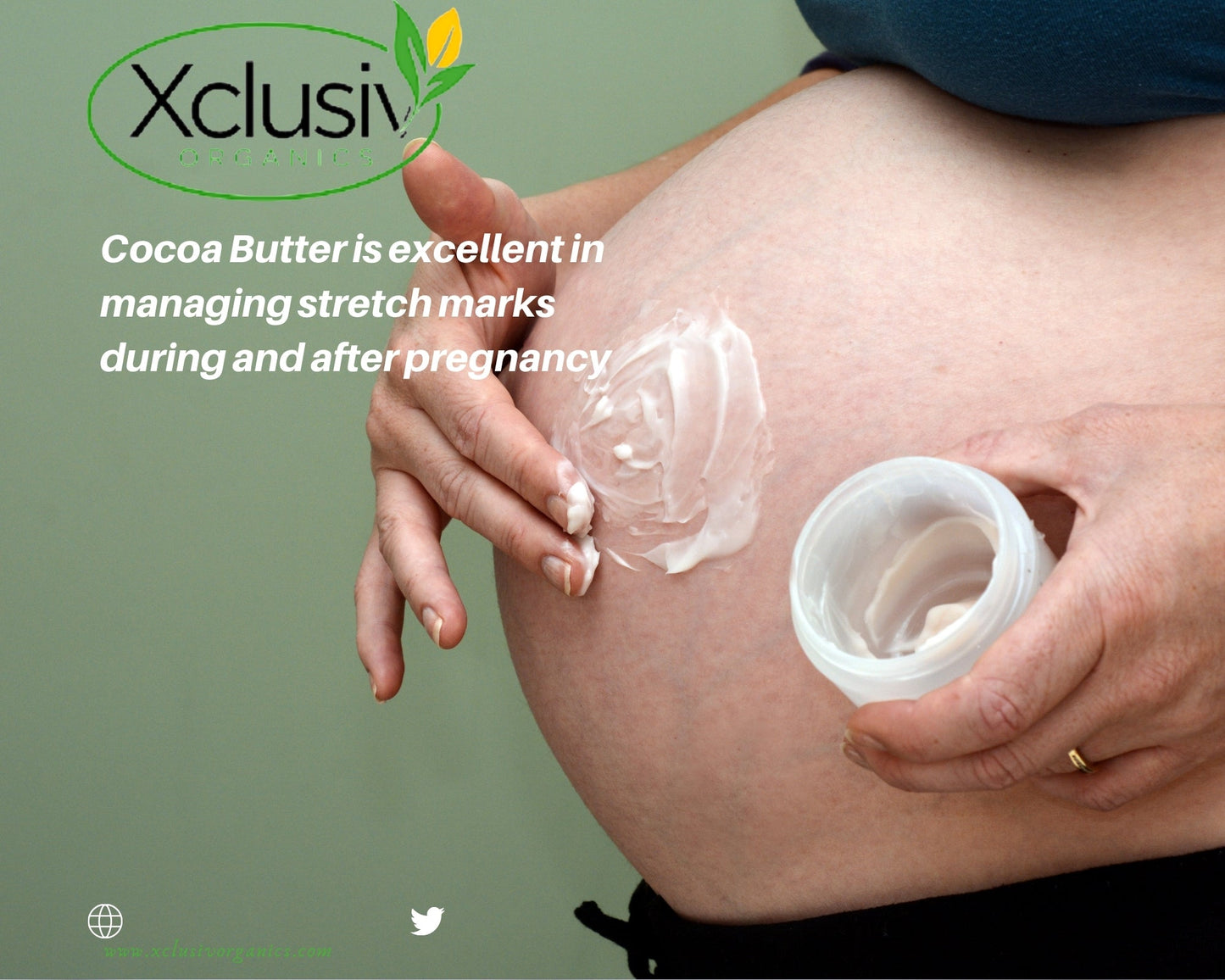 Raw Cocoa Butter Unrefined -Prime-Pressed Theobroma Cacao Butter Bulk Wholesale Xclusiv Organics