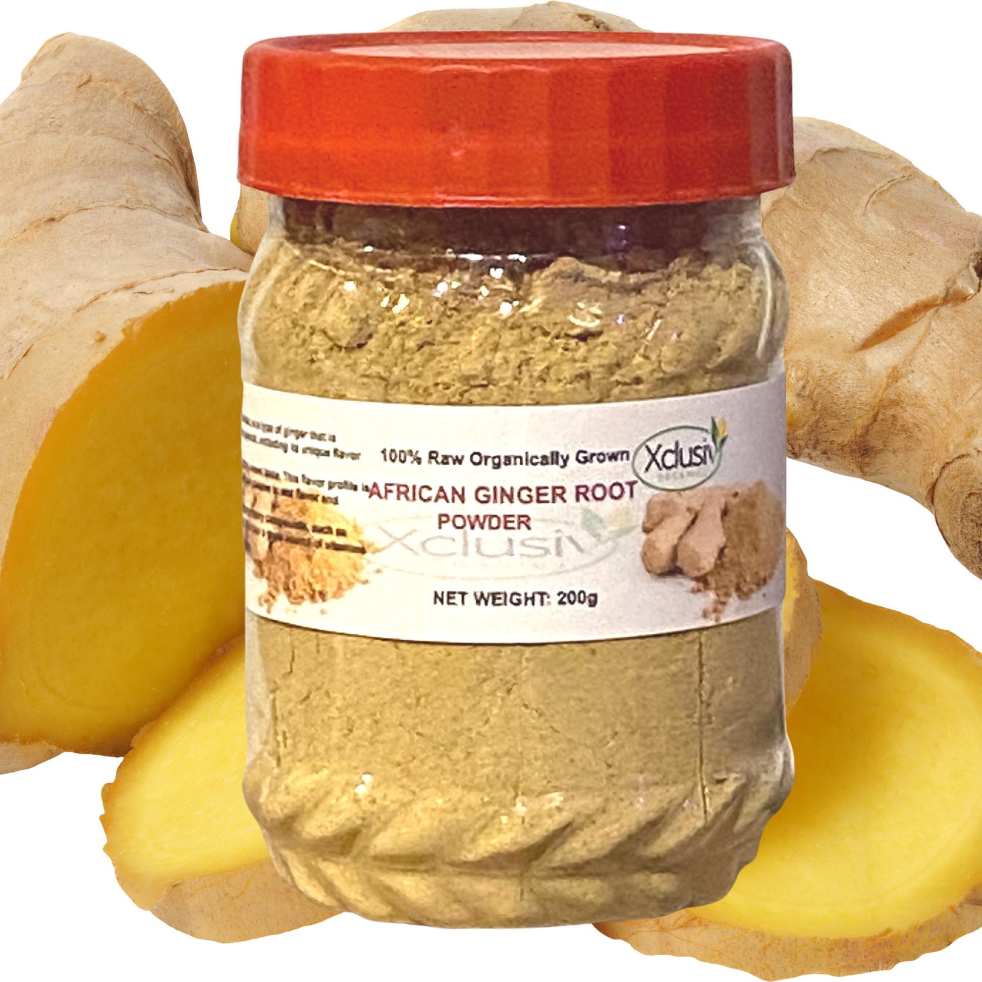 Ginger Powder - African Ginger Powder Xclusiv Organics