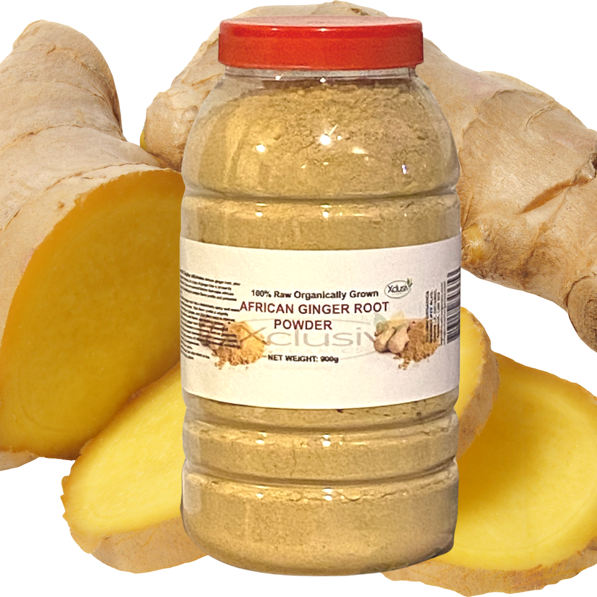 Ginger Powder - African Ginger Powder Xclusiv Organics