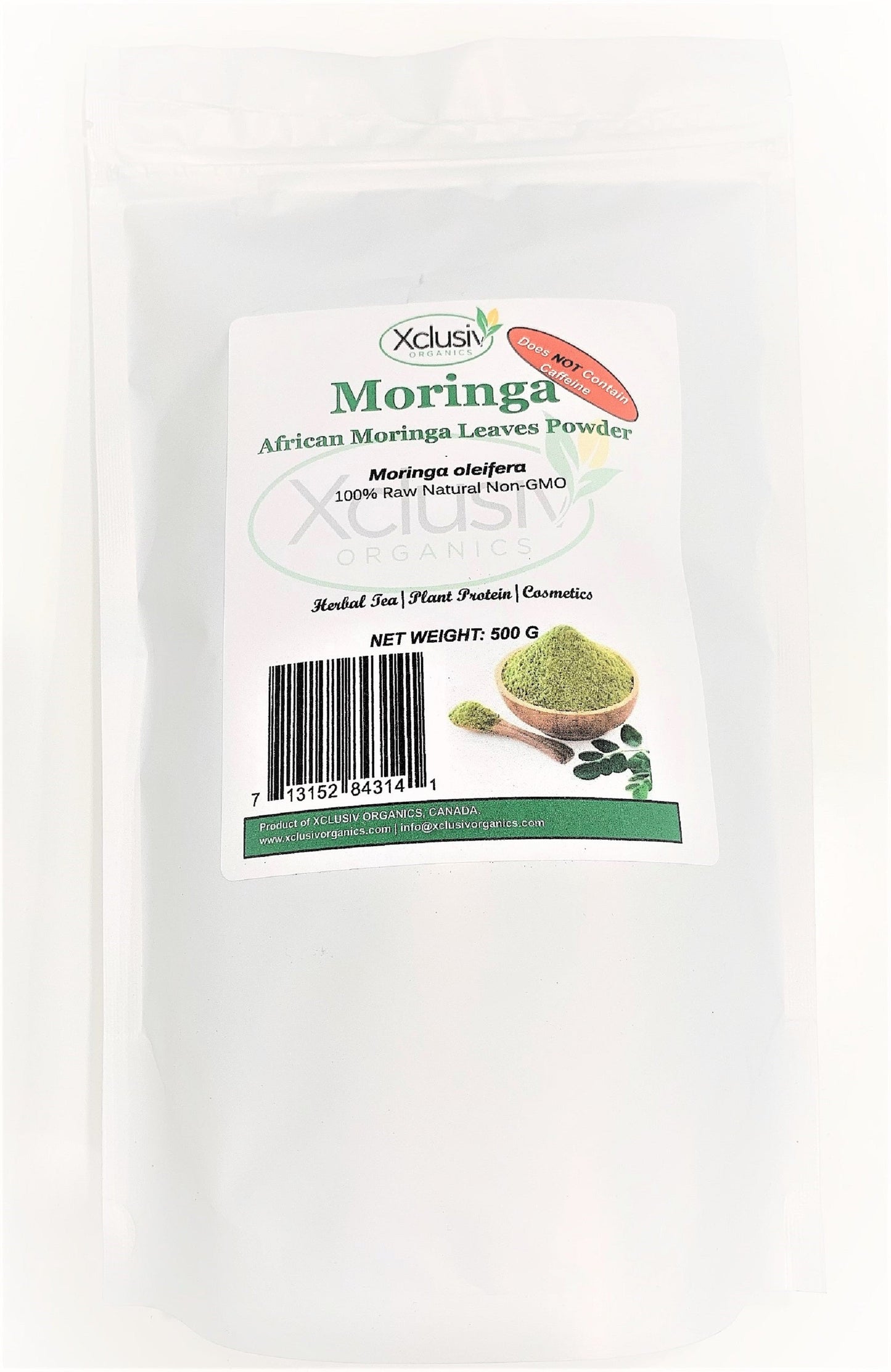 Moringa Leaf Powder Natural African Moringa Xclusiv Organics