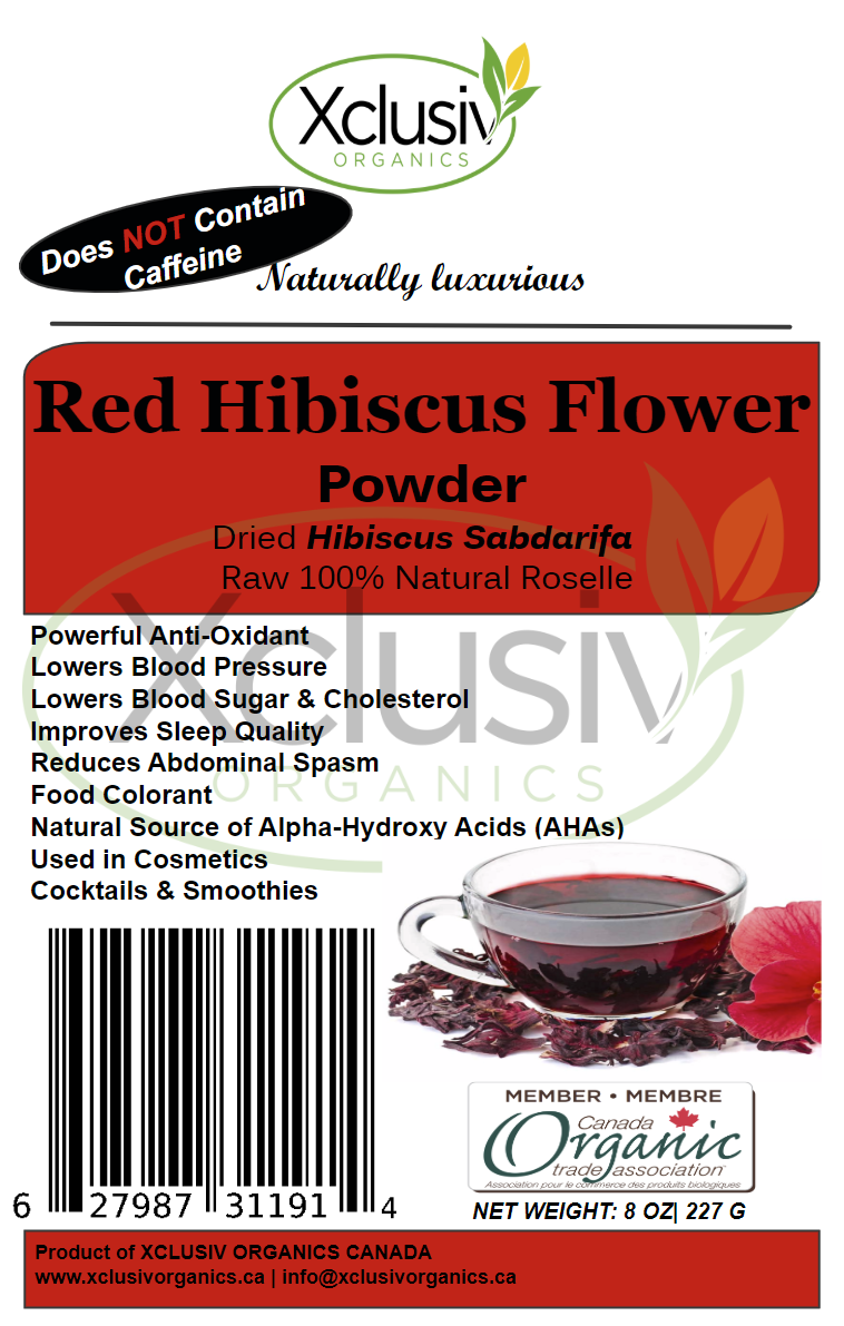 5 Lbs Red Hibiscus Flower WHOLE FLOWERS Hand-Picked Sifted Natural Tea Xclusiv Organics