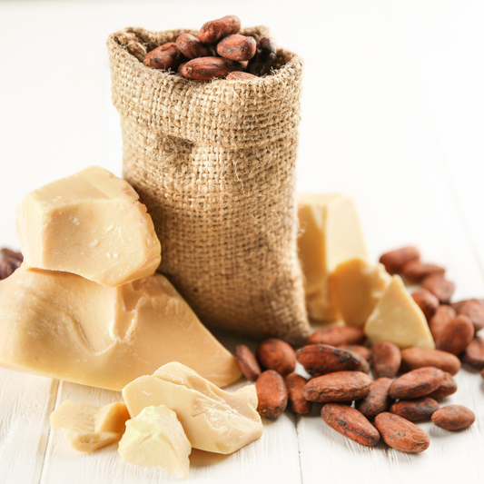 Raw Cocoa Butter Unrefined -Prime-Pressed Theobroma Cacao Butter Bulk Wholesale Xclusiv Organics