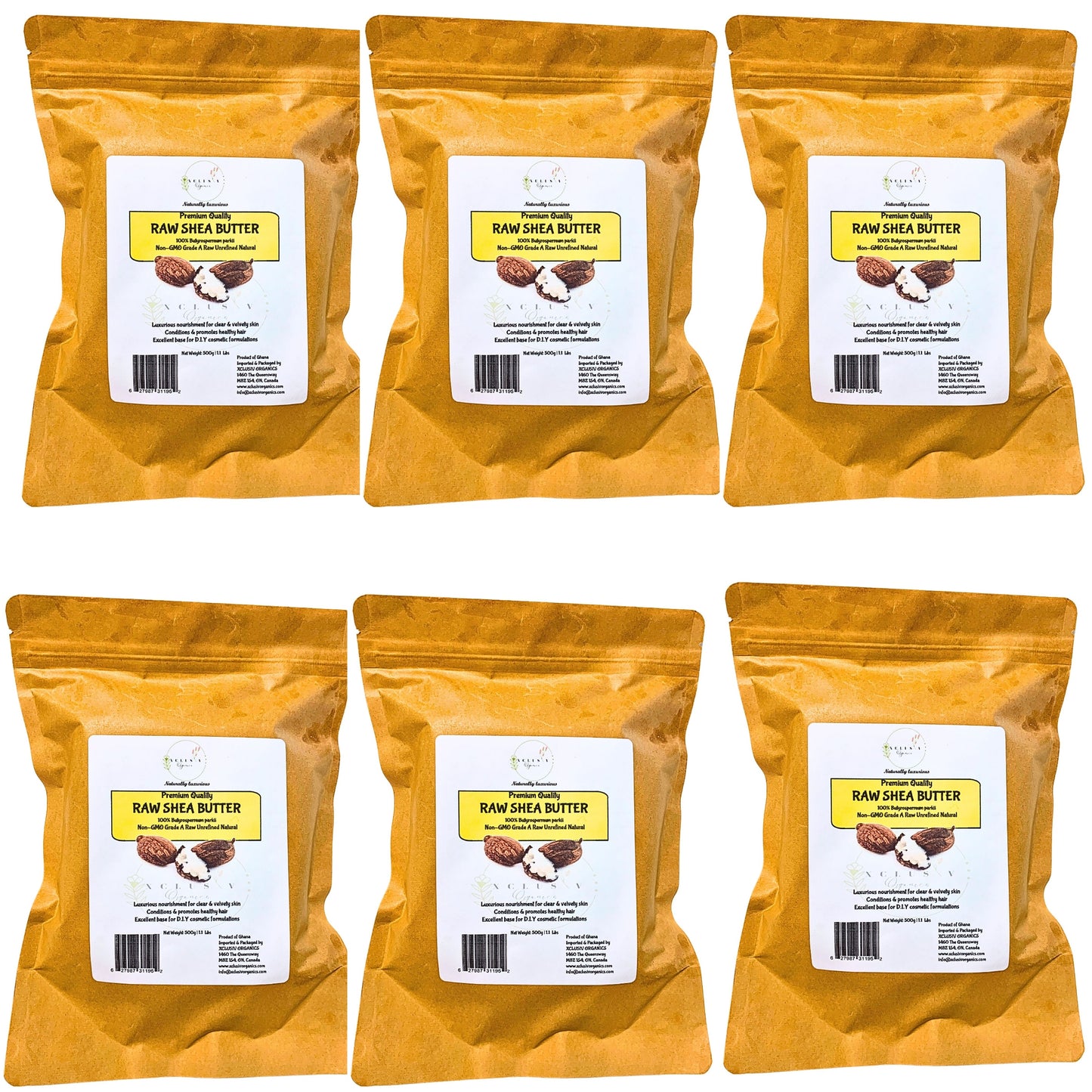 Shea Butter - Raw Unrefined Organically Cultivated BULK