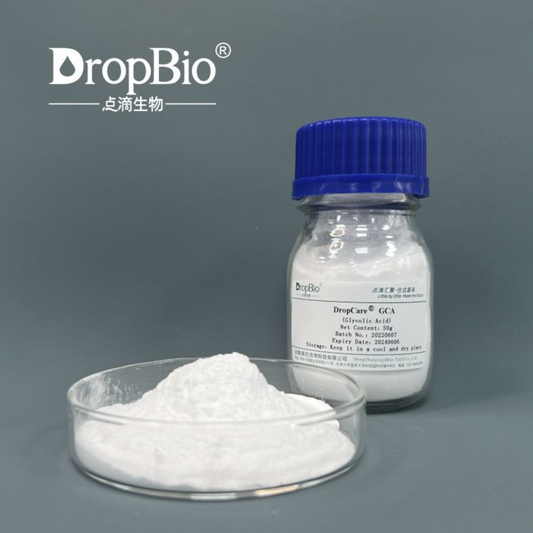 DropCare® GCA Pure Glycolic Acid, High Affinity Low Molecular Weight Fruit Acid Xclusiv Organics