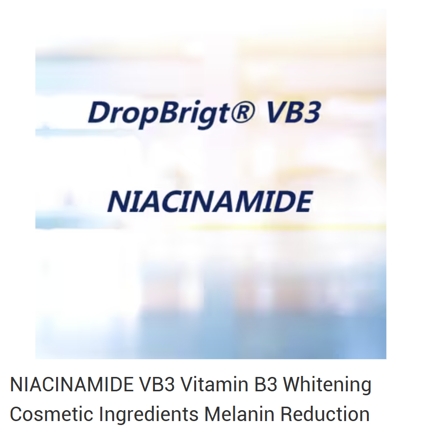 DropBrigt®VB3 NIACINAMIDE Vitamin B3 Whitening Cosmetic Ingredients Xclusiv Organics