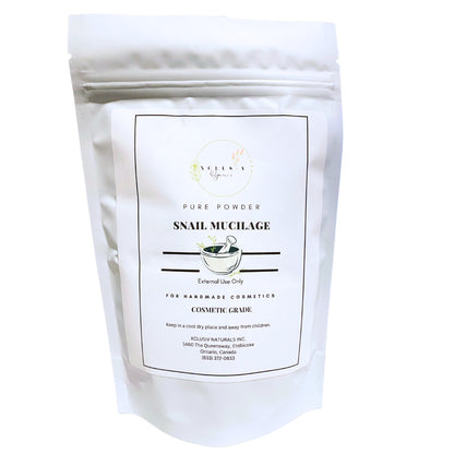 Xclusiv Organics Pure Hydrolyzed Snail Mucilage Powder Pharma Grade Snail Slime Extract For Lotion Skincare Serum