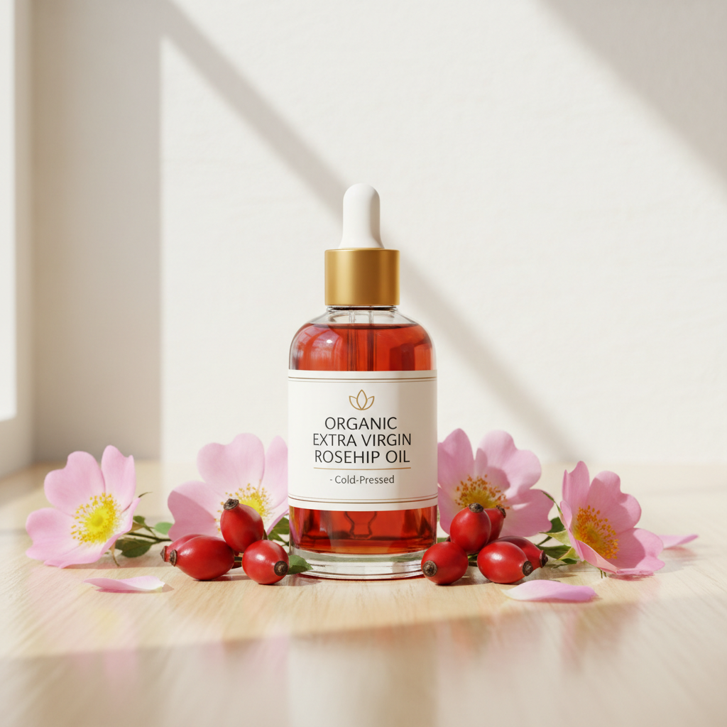 Organic Extra Virgin Rosehip Oil Pure Unrefined Cold-Pressed Cosmetic Grade - 25Kg Xclusiv Organics