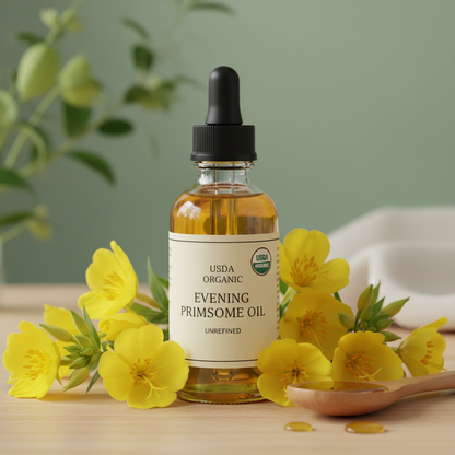 Organic Evening Primrose Oil Pure Unrefined Cosmetic Ingredient Carrier Oil - 25Kg Xclusiv Organics