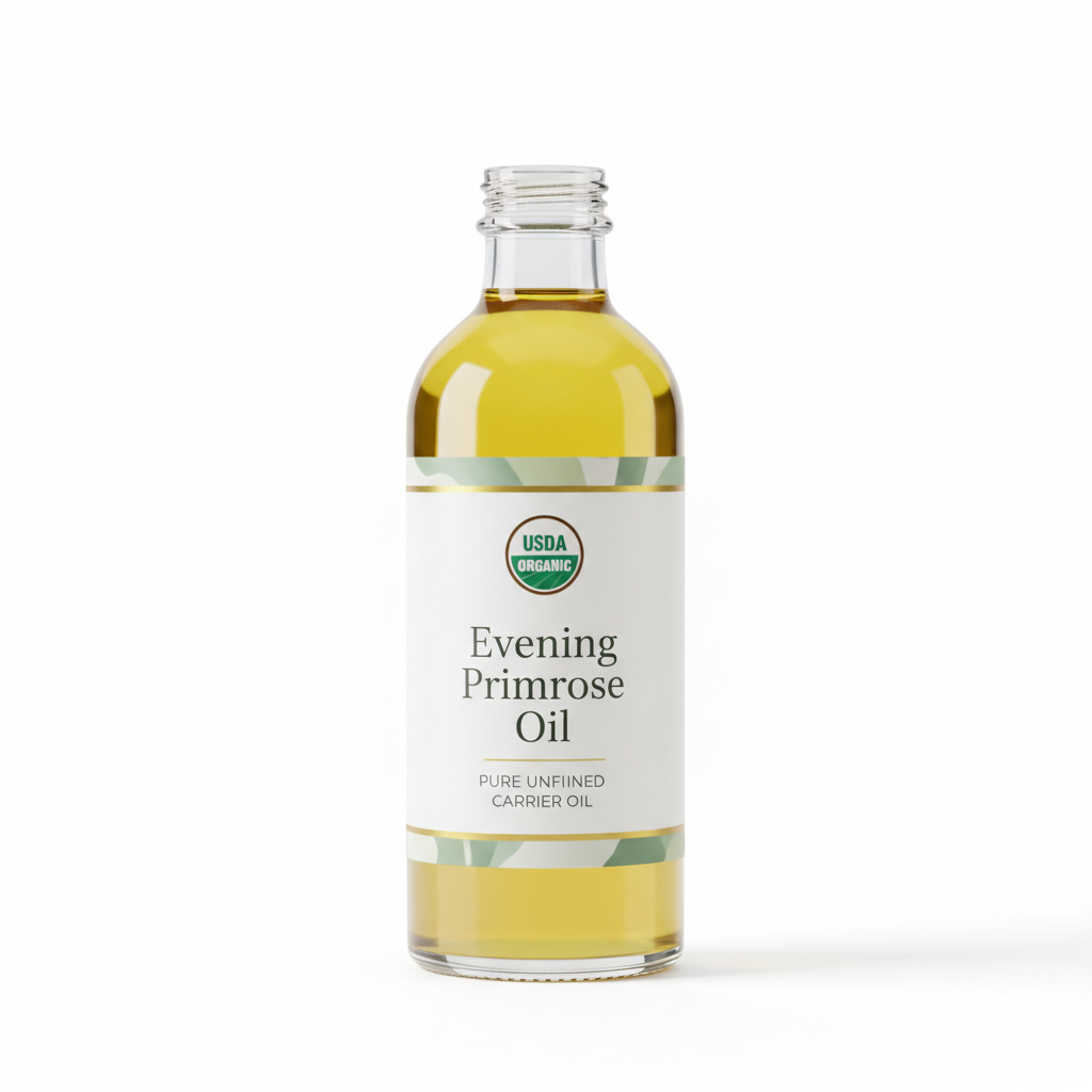 Organic Evening Primrose Oil Pure Unrefined Cosmetic Ingredient Carrier Oil - 25Kg Xclusiv Organics