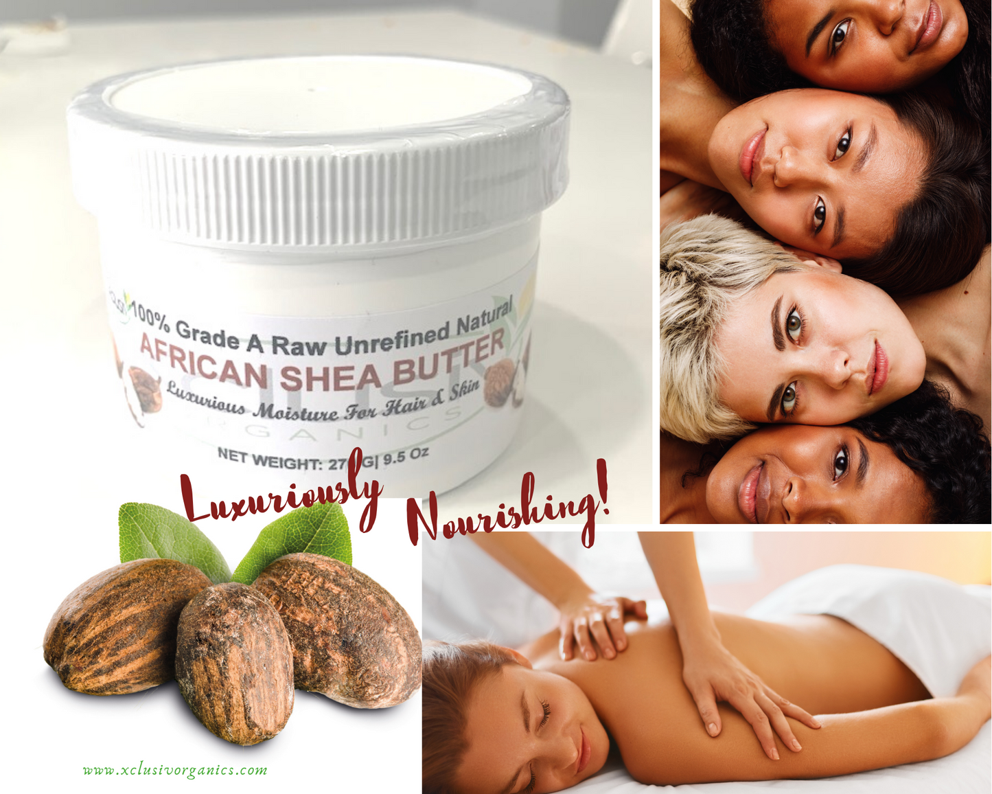 Raw Shea Butter Unrefined | Creamy Chunks| 250g