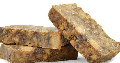 100% Raw Natural African Black Soap 1.3 LB 3 x 200g Bar Soap