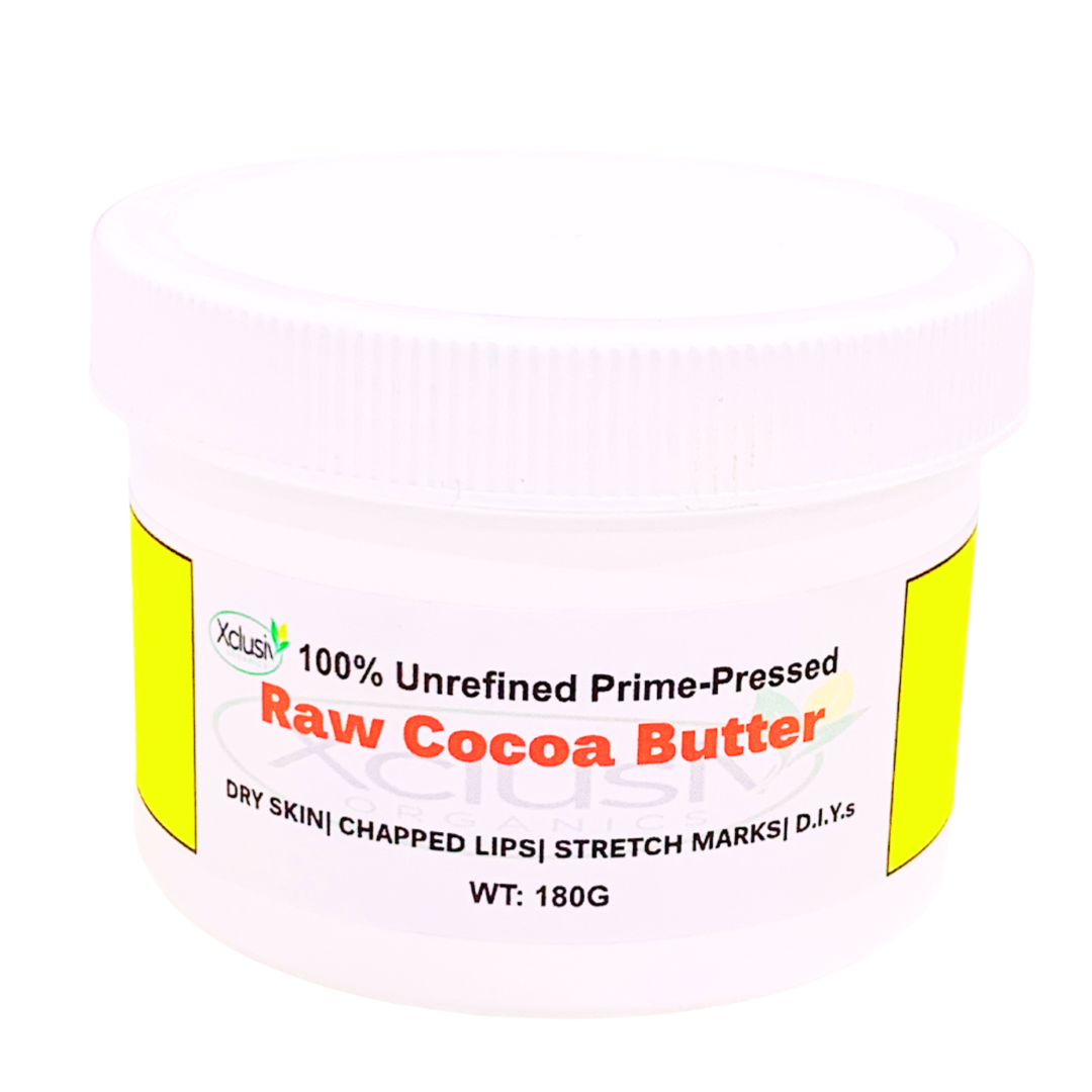 Raw Cocoa Butter Crude Prime-Pressed 250g