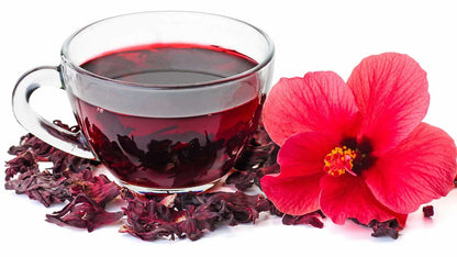 Organic Dried Red Hibiscus Flower| Hand-Picked| Sifted| 100 G - Xclusiv Organics