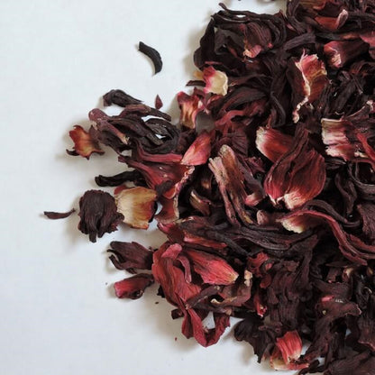 Organic Dried Red Hibiscus Flower| WHOLE FLOWERS Hand-Picked| Sifted| WHOLESALE - Xclusiv Organics