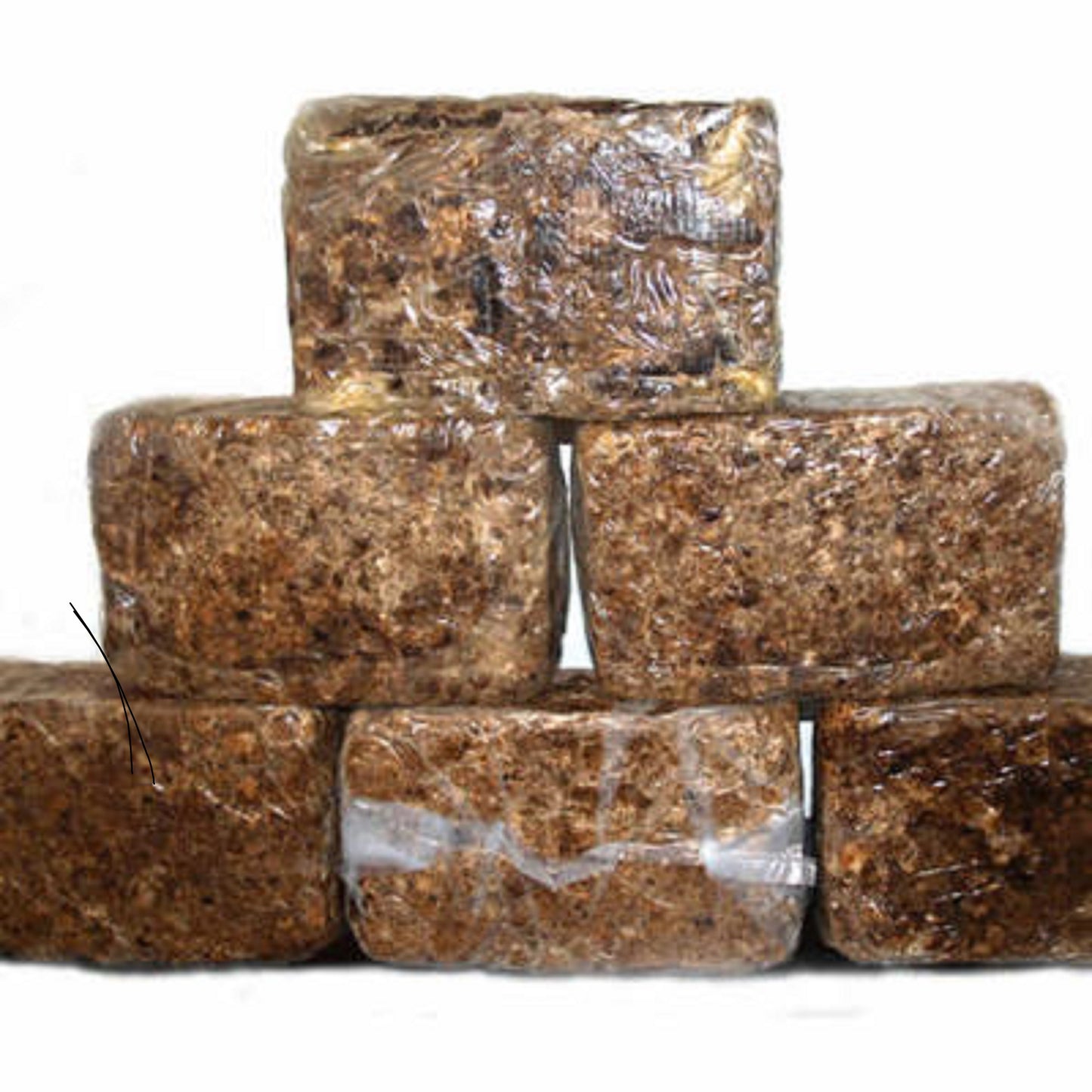 100% Raw Natural African Black Soap 1.3 LB 3 x 200g Bar Soap